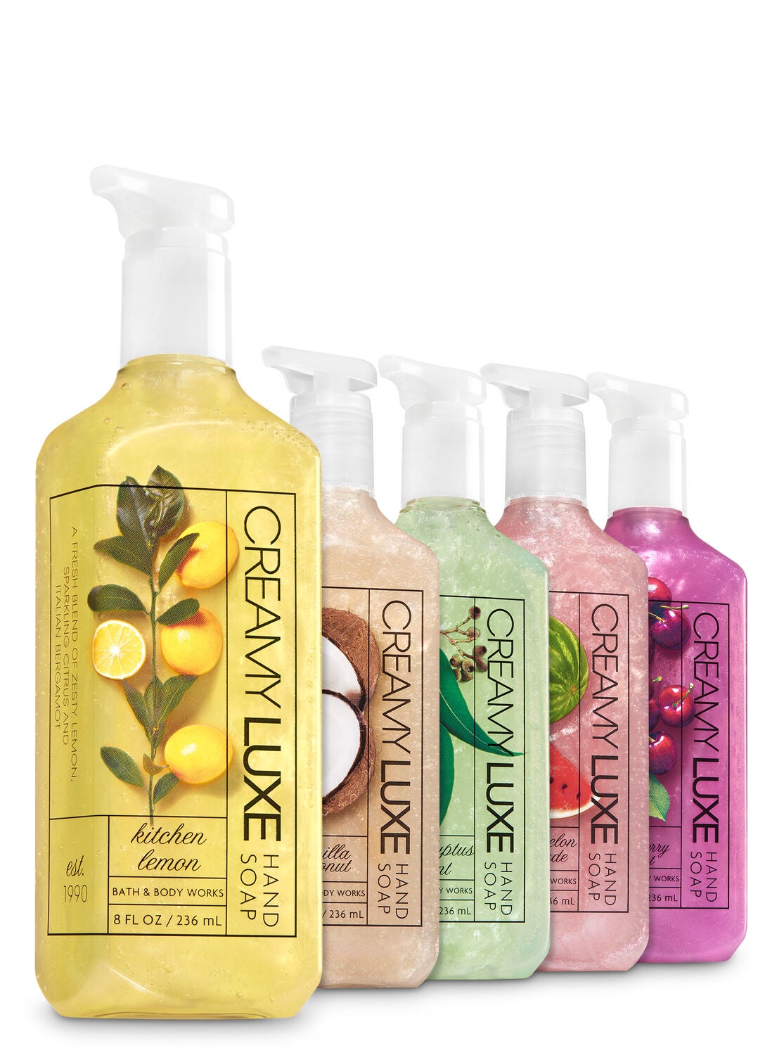 Refreshing Favorites Creamy Luxe Hand Soap, 5-Pack - Bath And Body Works