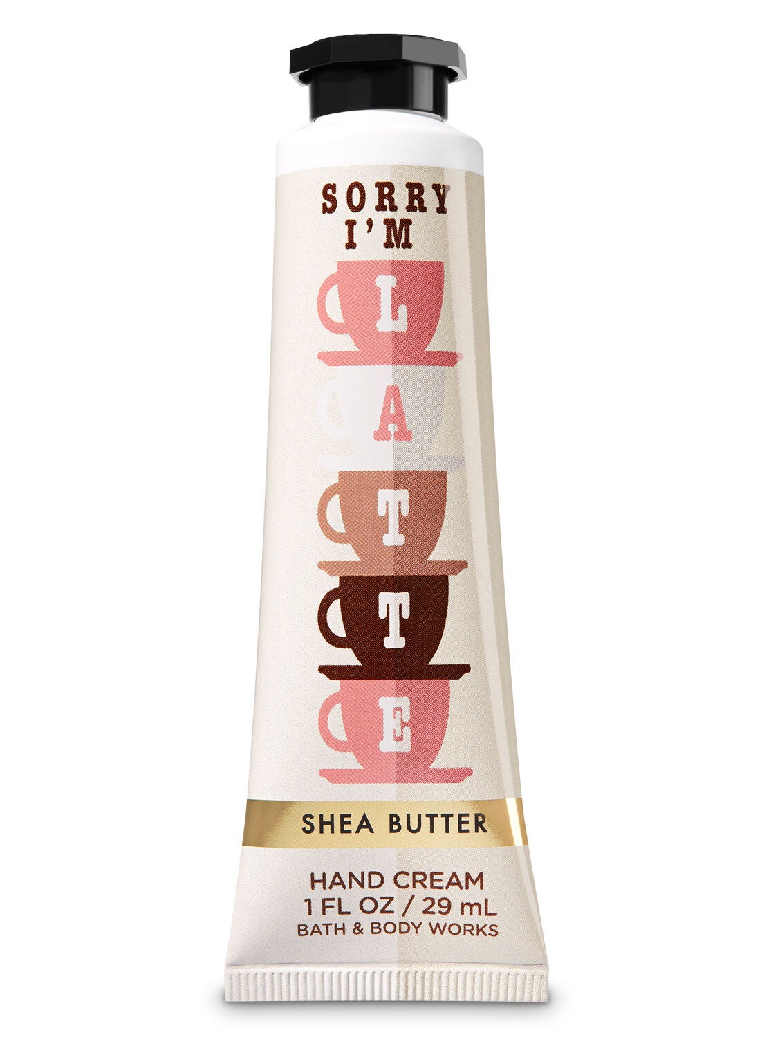 Signature Collection Sorry I'm Latte Hand Cream - Bath And Body Works
