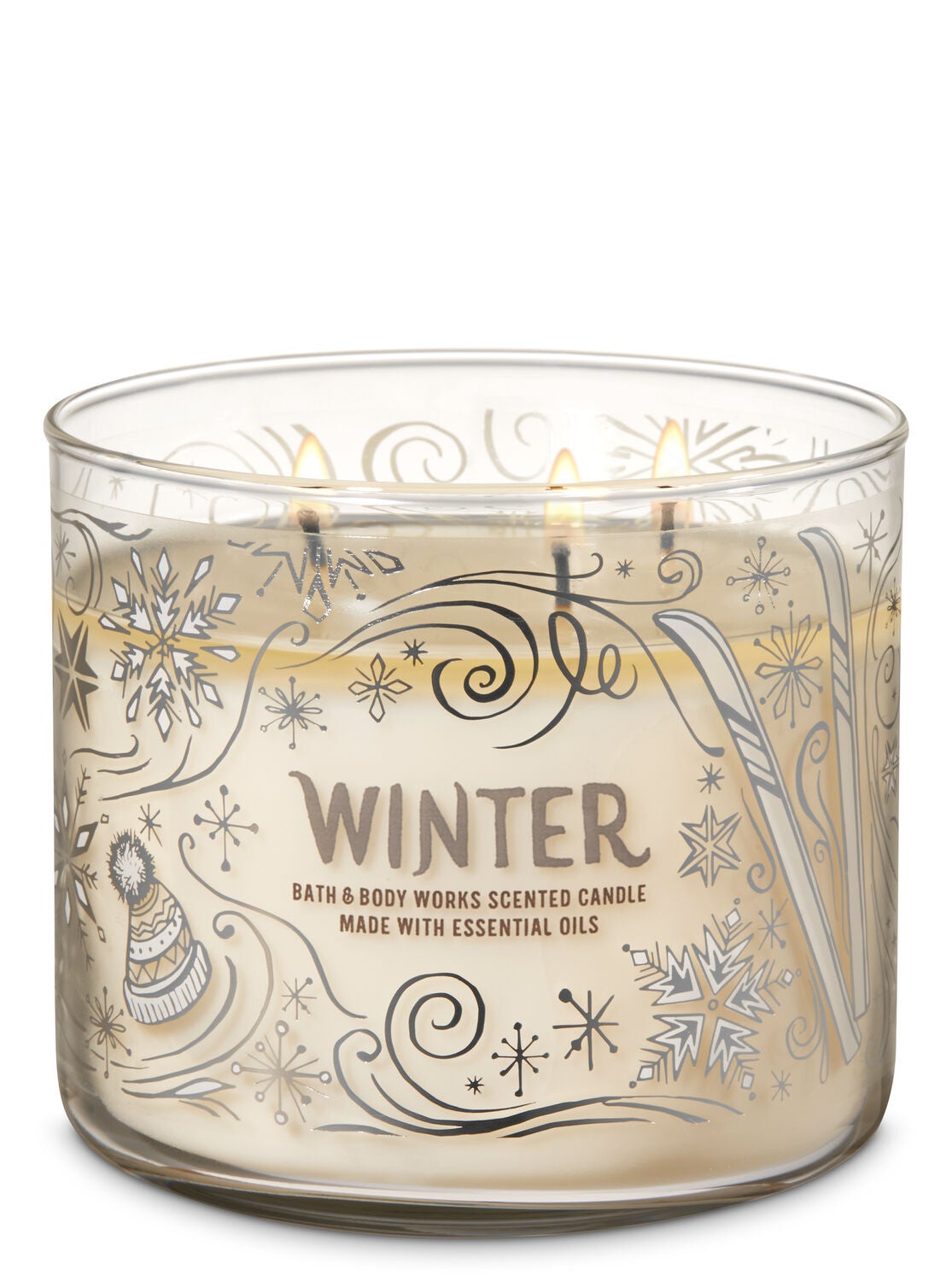 Winter 3-Wick Candle - Bath And Body Works