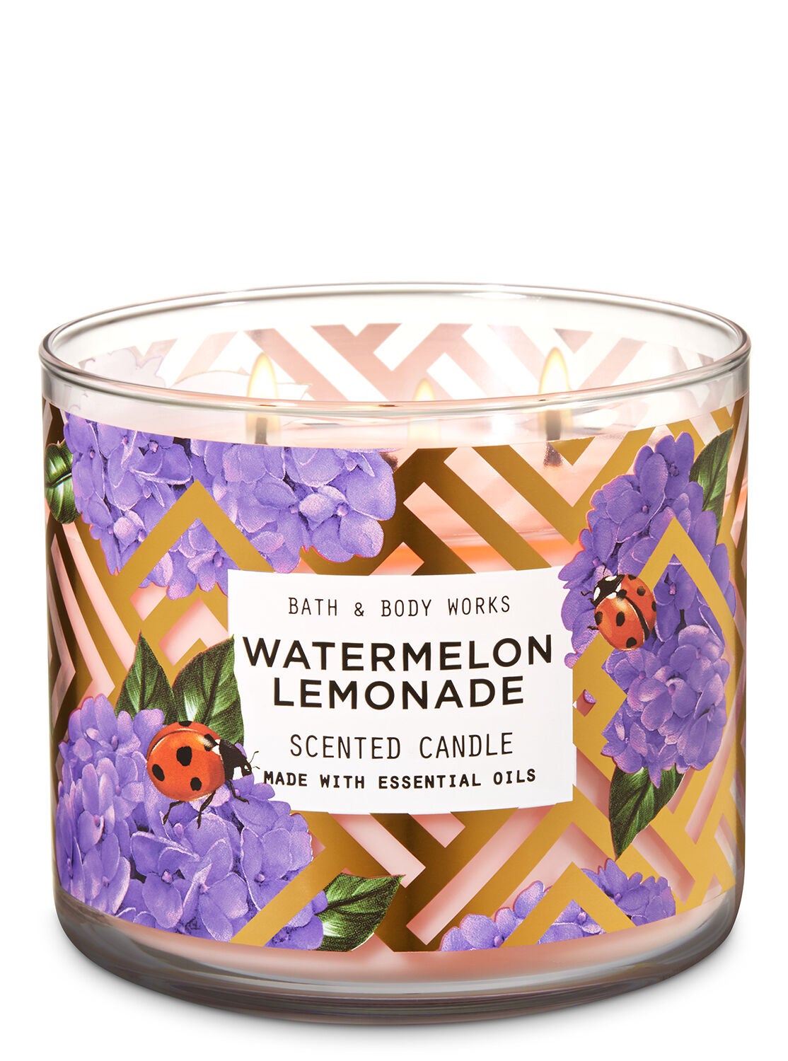 Watermelon Lemonade 3-Wick Candle - Bath And Body Works