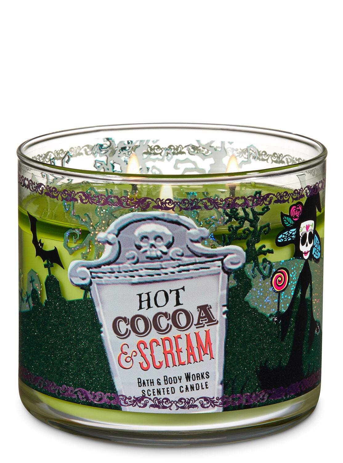 Hot Cocoa & Cream 3-Wick Candle - Bath And Body Works