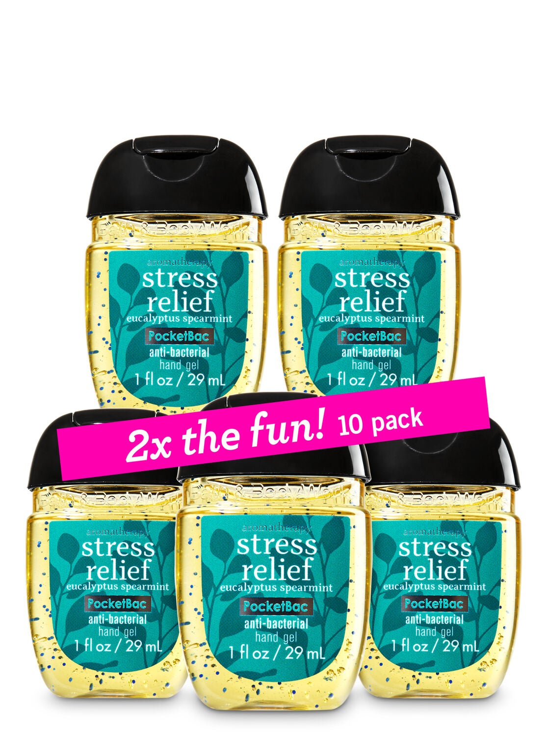 Eucalyptus Spearmint 10-Pack PocketBac Sanitizers - Bath And Body Works