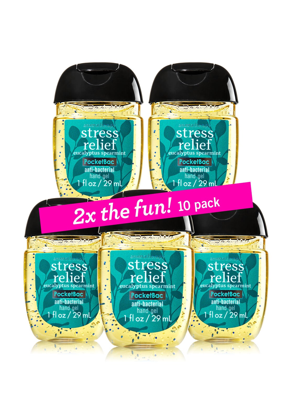 Eucalyptus Spearmint 10-Pack PocketBac Sanitizers - Bath And Body Works
