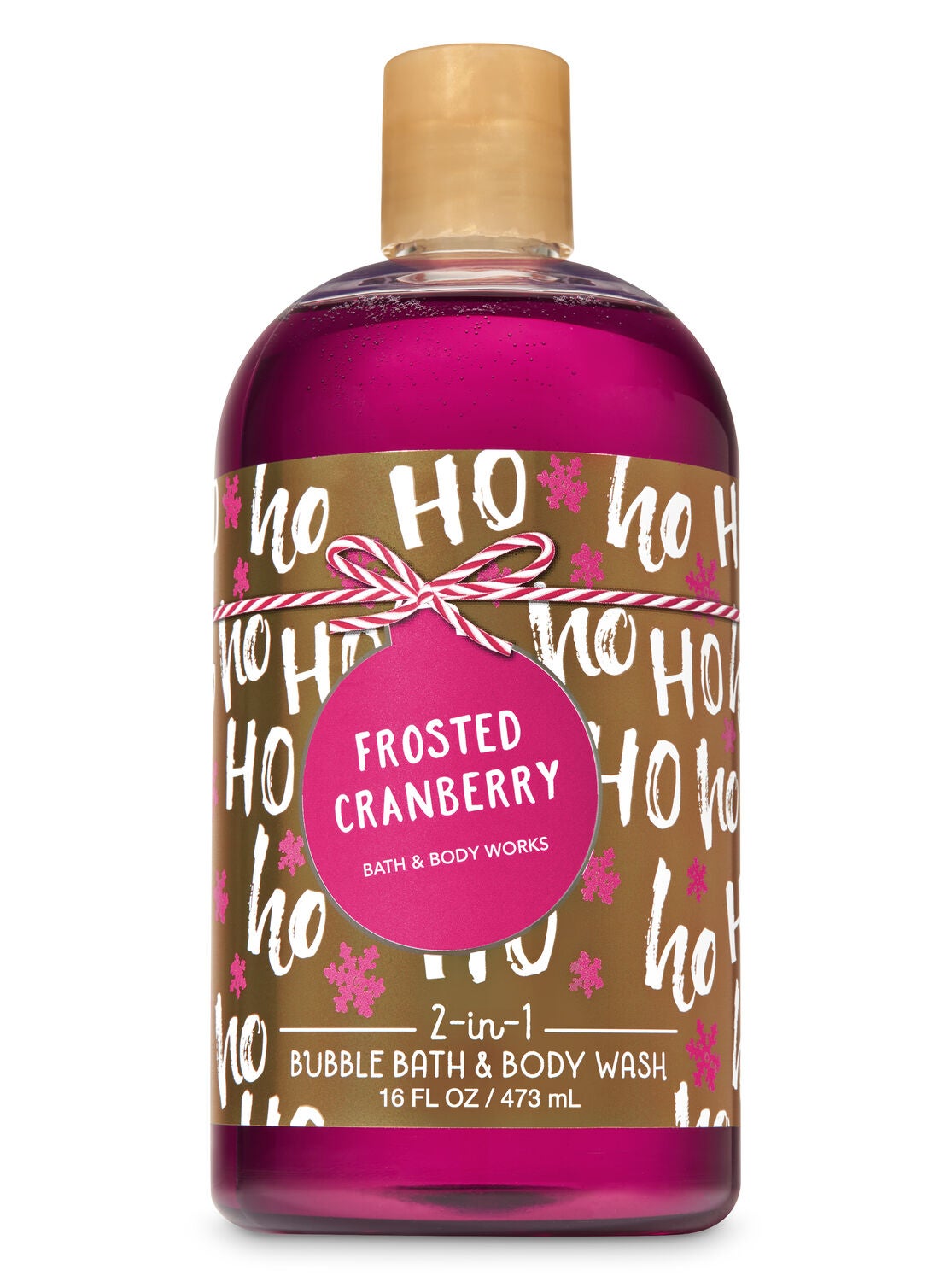 Signature Collection Frosted Cranberry 2-in-1 Bubble Bath & Body Wash - Bath And Body Works