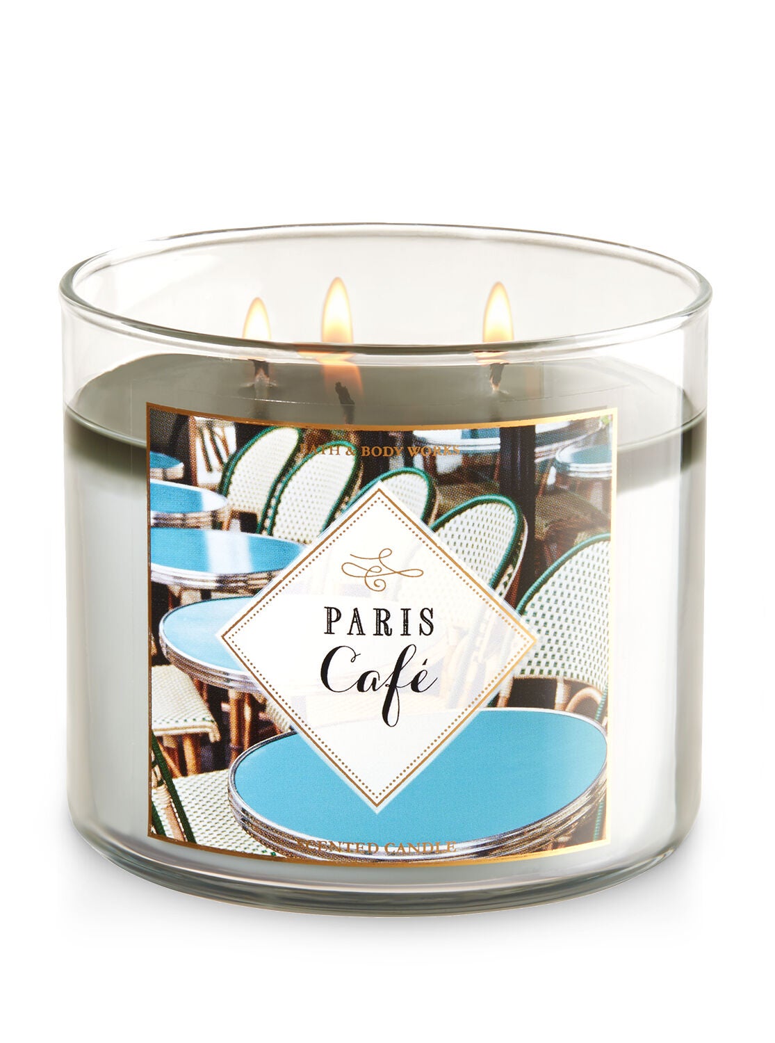 Paris Café 3-Wick Candle - Bath And Body Works
