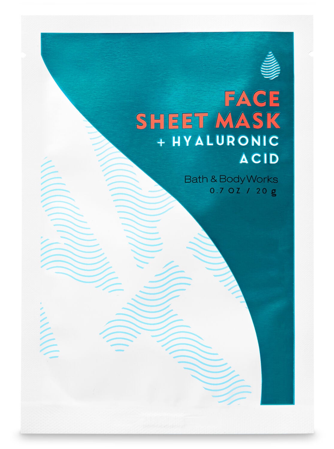 Water Hyaluronic Acid Face Sheet Mask - Bath And Body Works