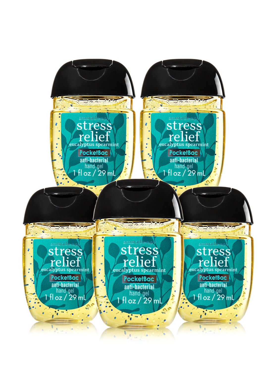 Eucalyptus Spearmint 5-Pack PocketBac Sanitizers - Bath And Body Works