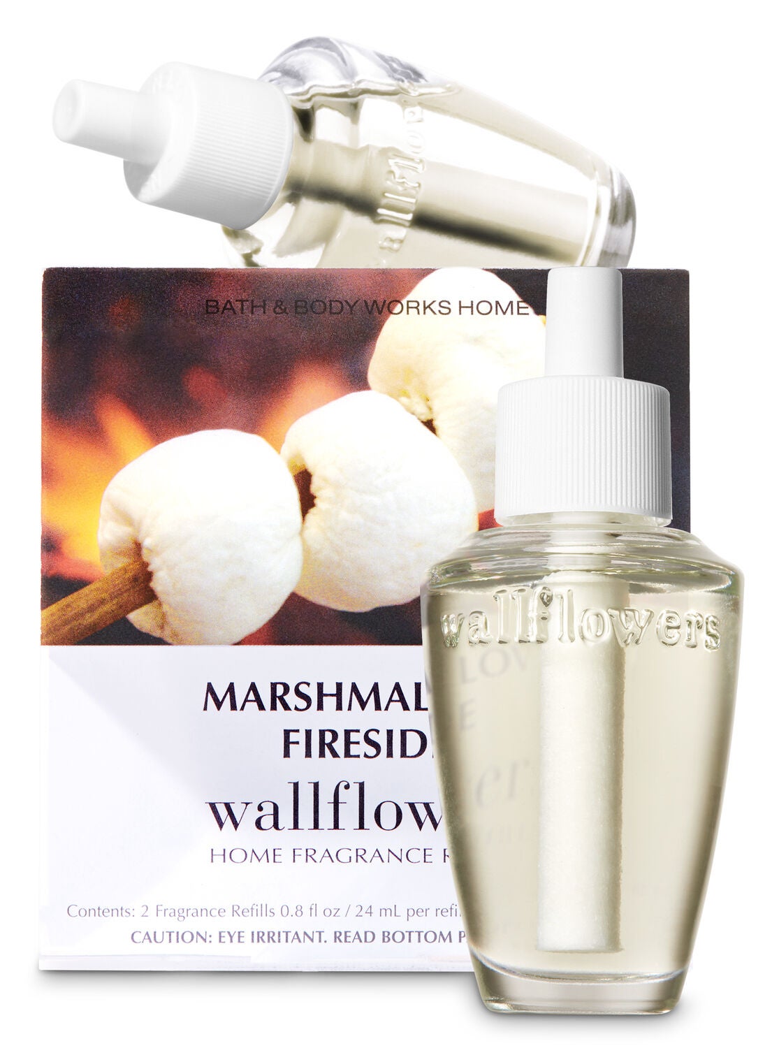 Marshmallow Fireside Wallflowers Refills, 2-Pack - Bath And Body Works