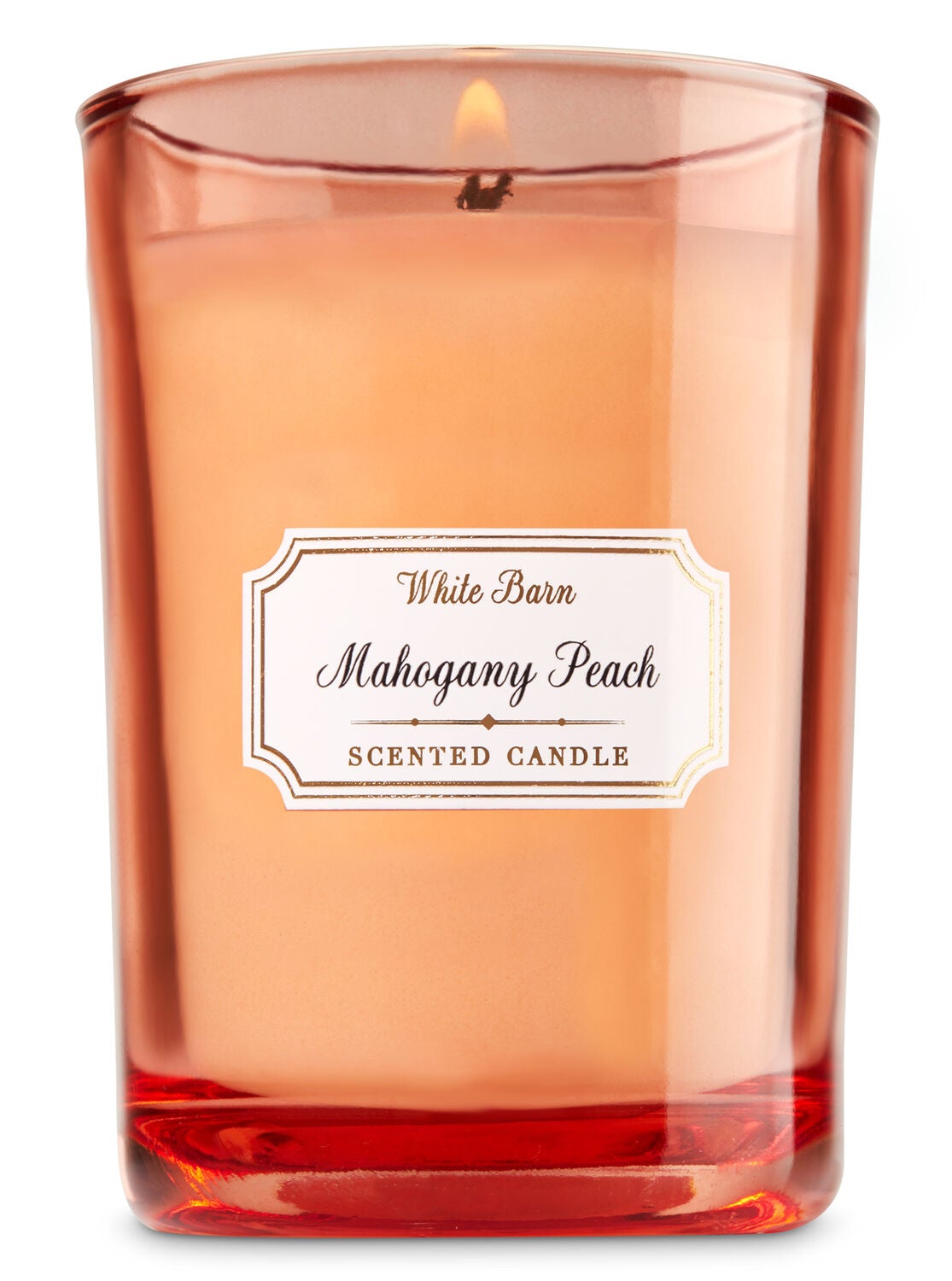 Mahogany Peach Medium Candle - Bath And Body Works