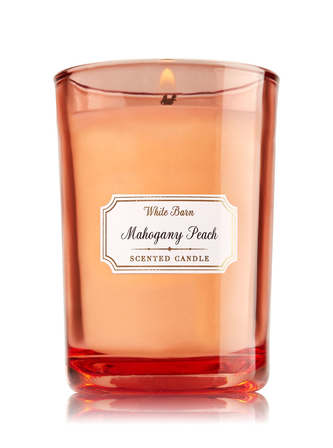 Mahogany Peach Medium Candle - Bath And Body Works