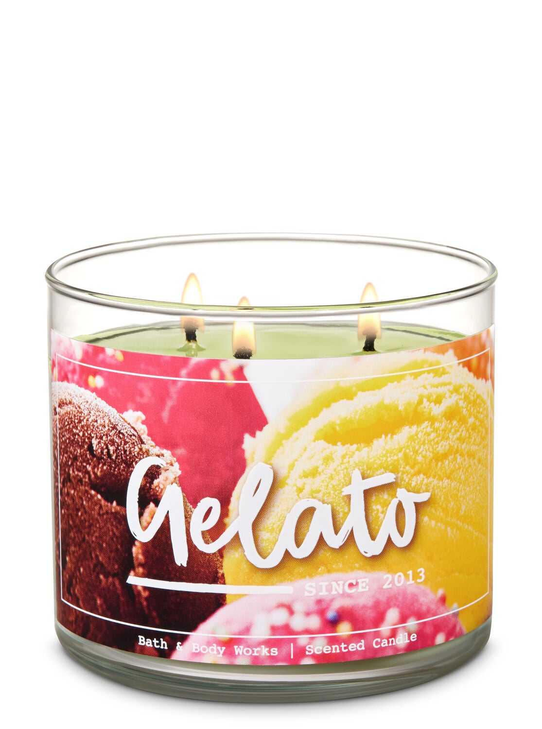 Gelato 3-Wick Candle - Bath And Body Works