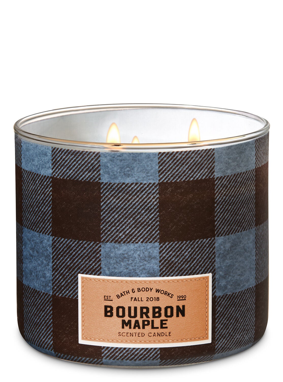 Bourbon Maple 3-Wick Candle - Bath And Body Works