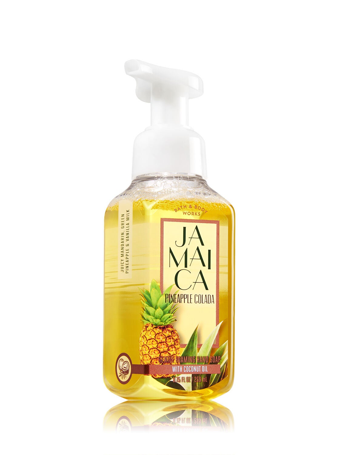 Jamaica Pineapple Colada Gentle Foaming Hand Soap - Bath And Body Works