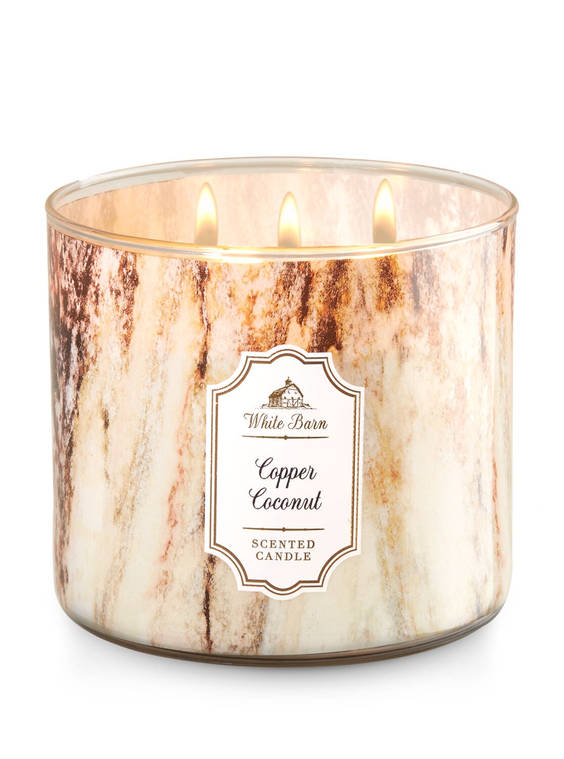 Copper Coconut 3-Wick Candle - Bath And Body Works