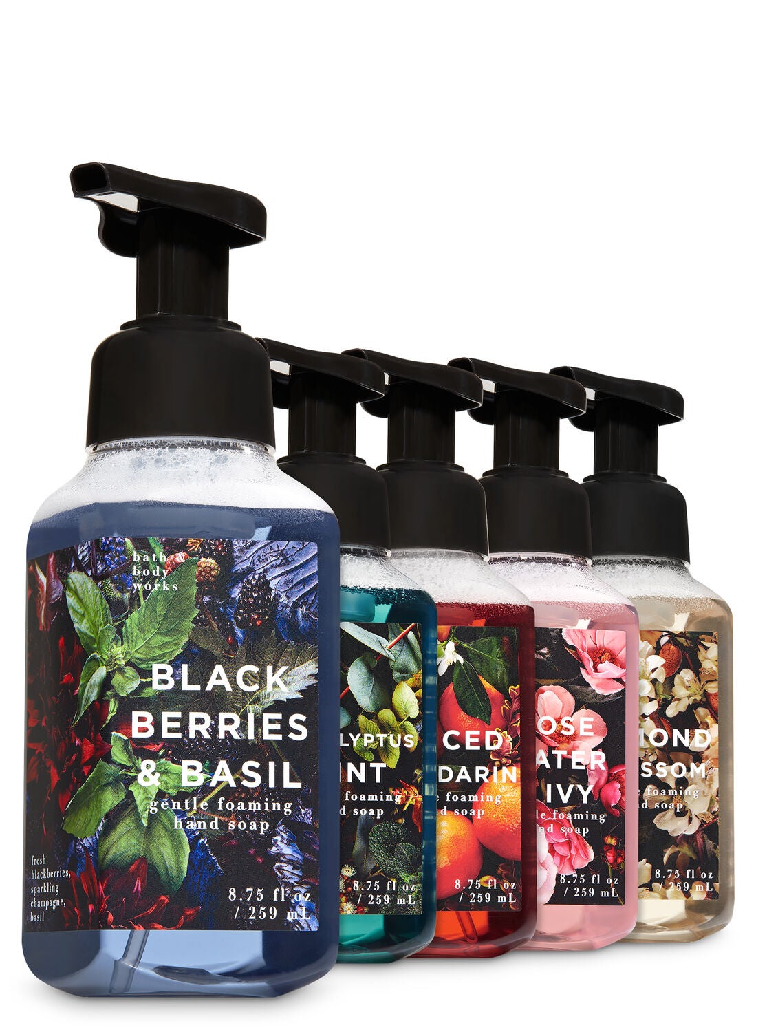 Gilded Garden Gentle Foaming Hand Soap, 5-Pack - Bath And Body Works