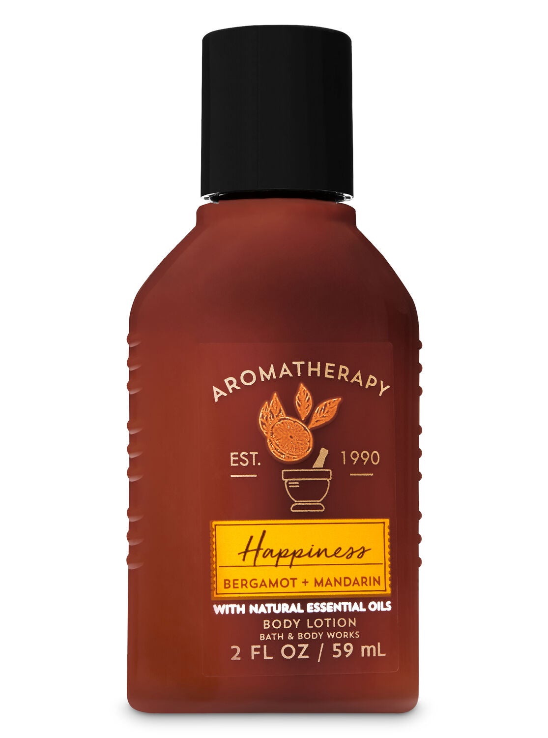 Aromatherapy Happiness - Bergamot & Mandarin Travel Size Body Lotion - Bath And Body Works