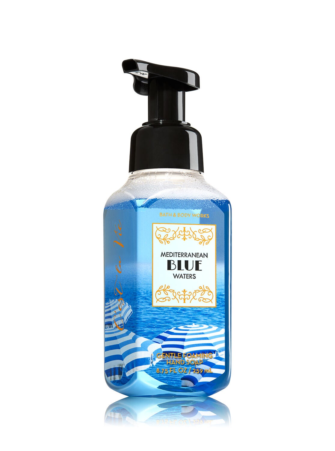 Mediterranean Blue Waters Gentle Foaming Hand Soap - Bath And Body Works