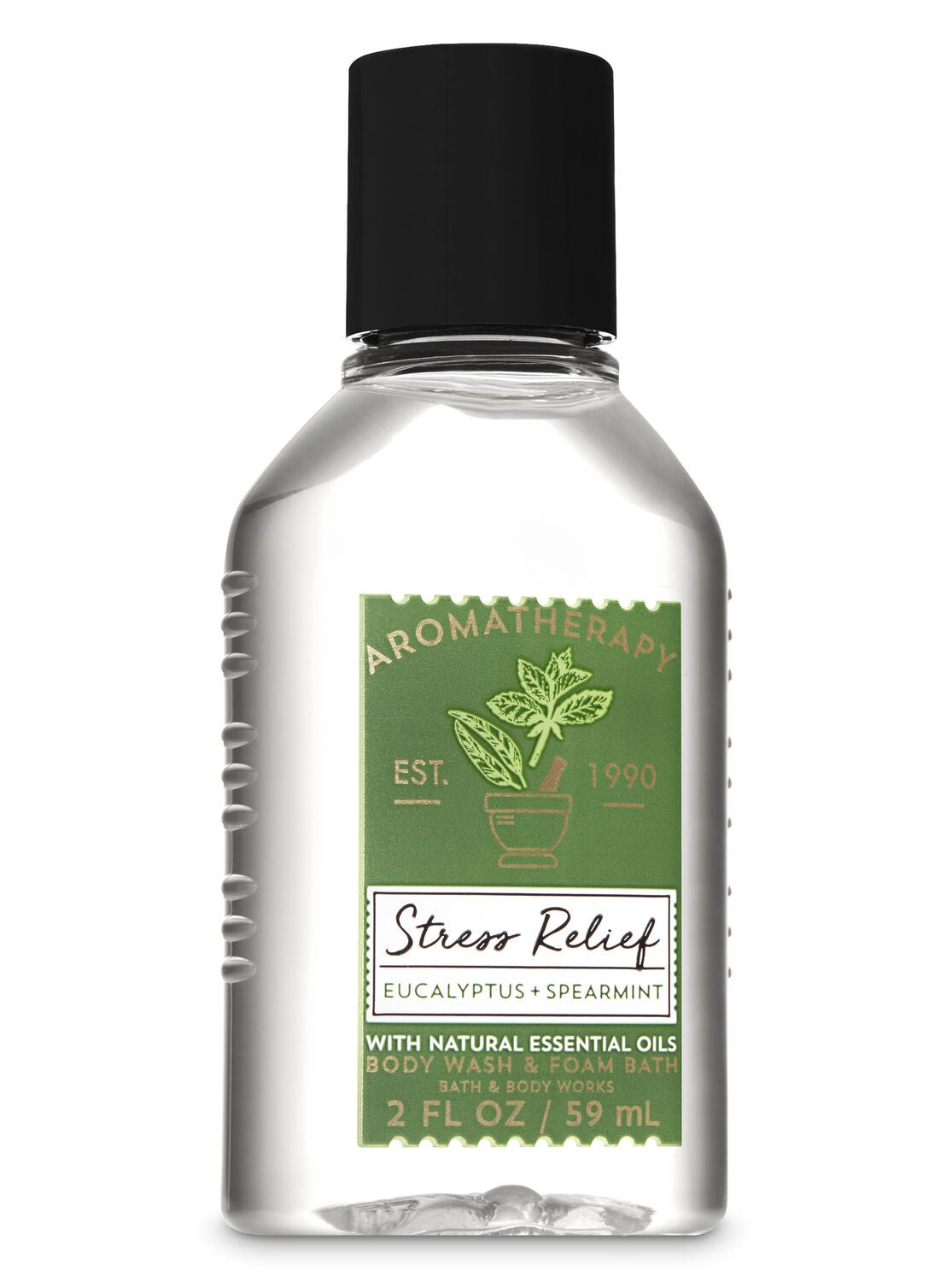 Aromatherapy Stress Relief - Eucalyptus & Spearmint Travel Size Body Wash & Foam Bath - Bath And Body Works