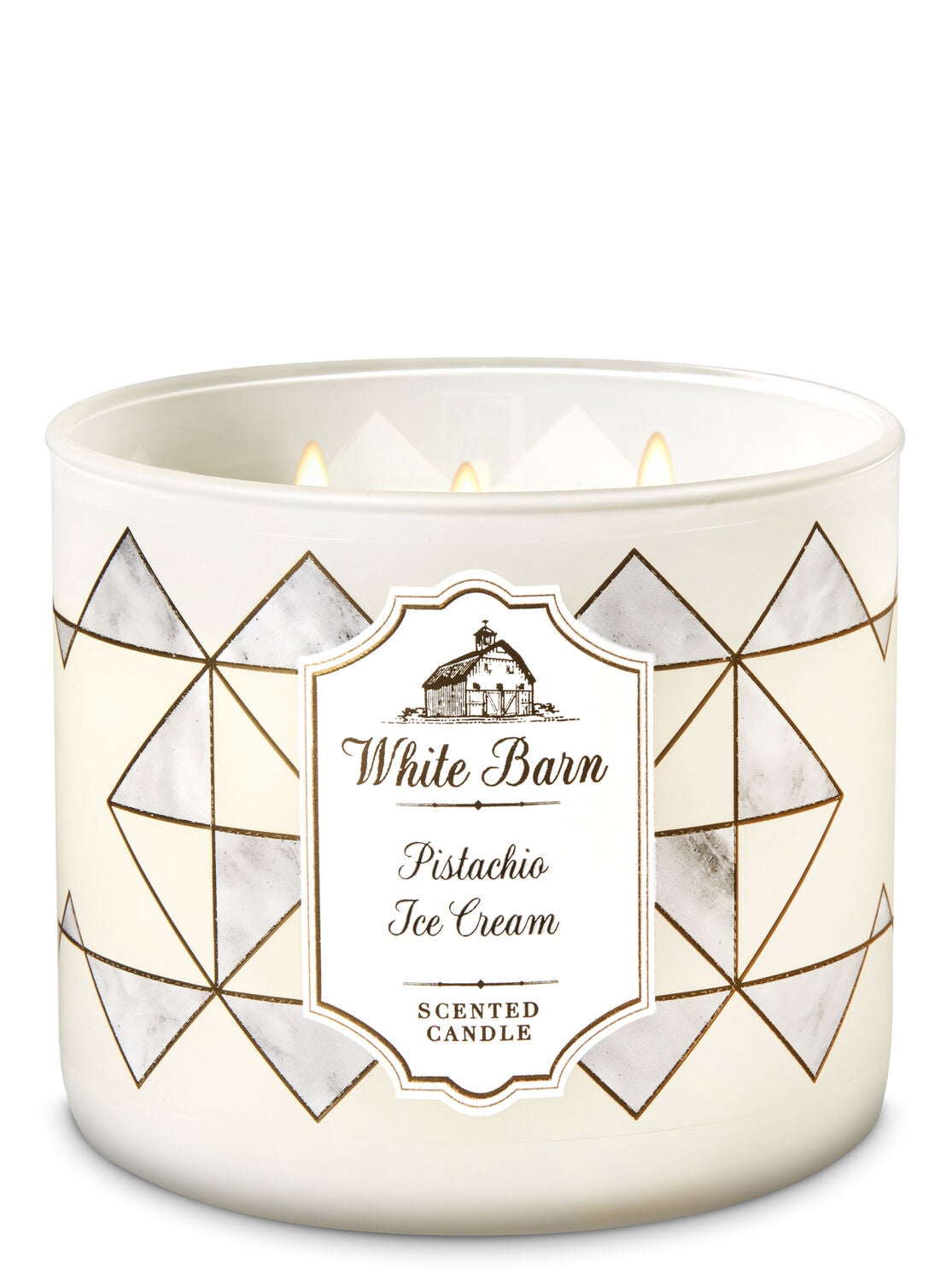 Pistachio Ice Cream 3-Wick Candle - Bath And Body Works