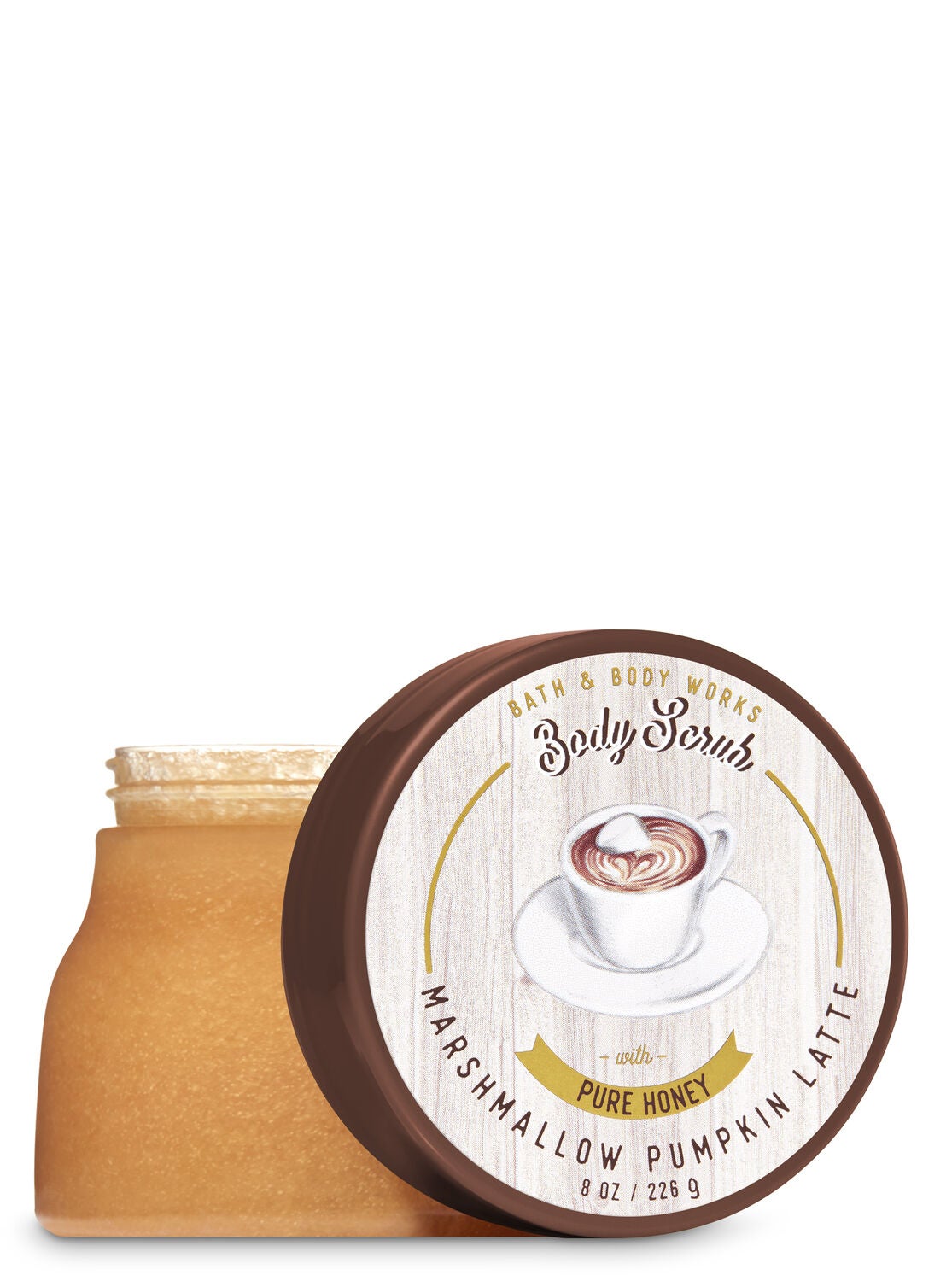 Signature Collection Marshmallow Pumpkin Latte Body Scrub - Bath And Body Works