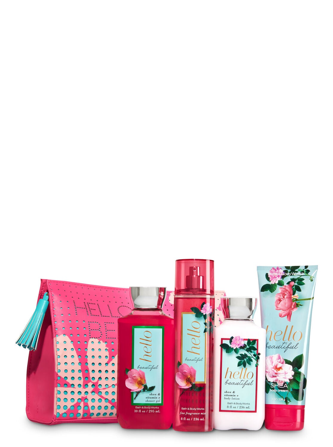 hello beautiful all the essentials cosmetic bag bath body works bath and body works cosmetic bag