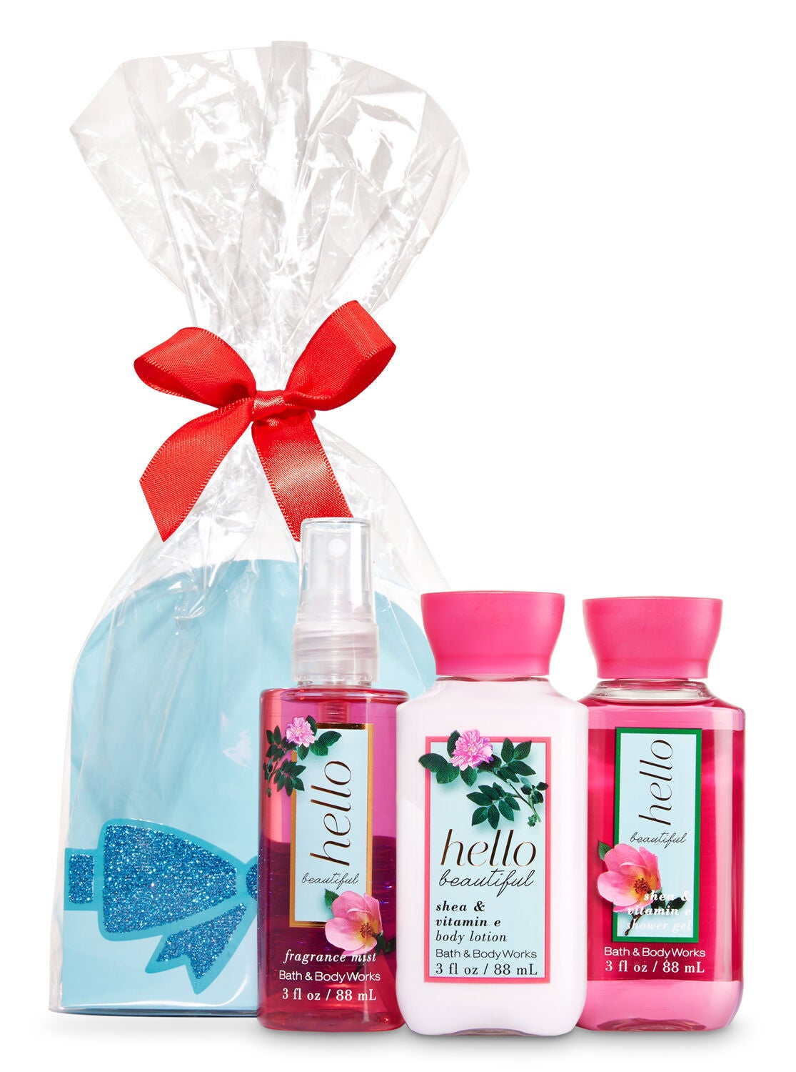 hello beautiful mini scents sparkle gift set bath body works bath and body works mini
