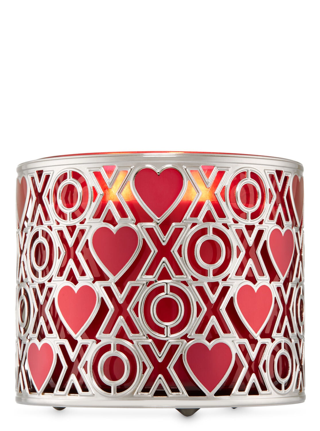 XoXo 3-Wick Candle Holder - Bath And Body Works