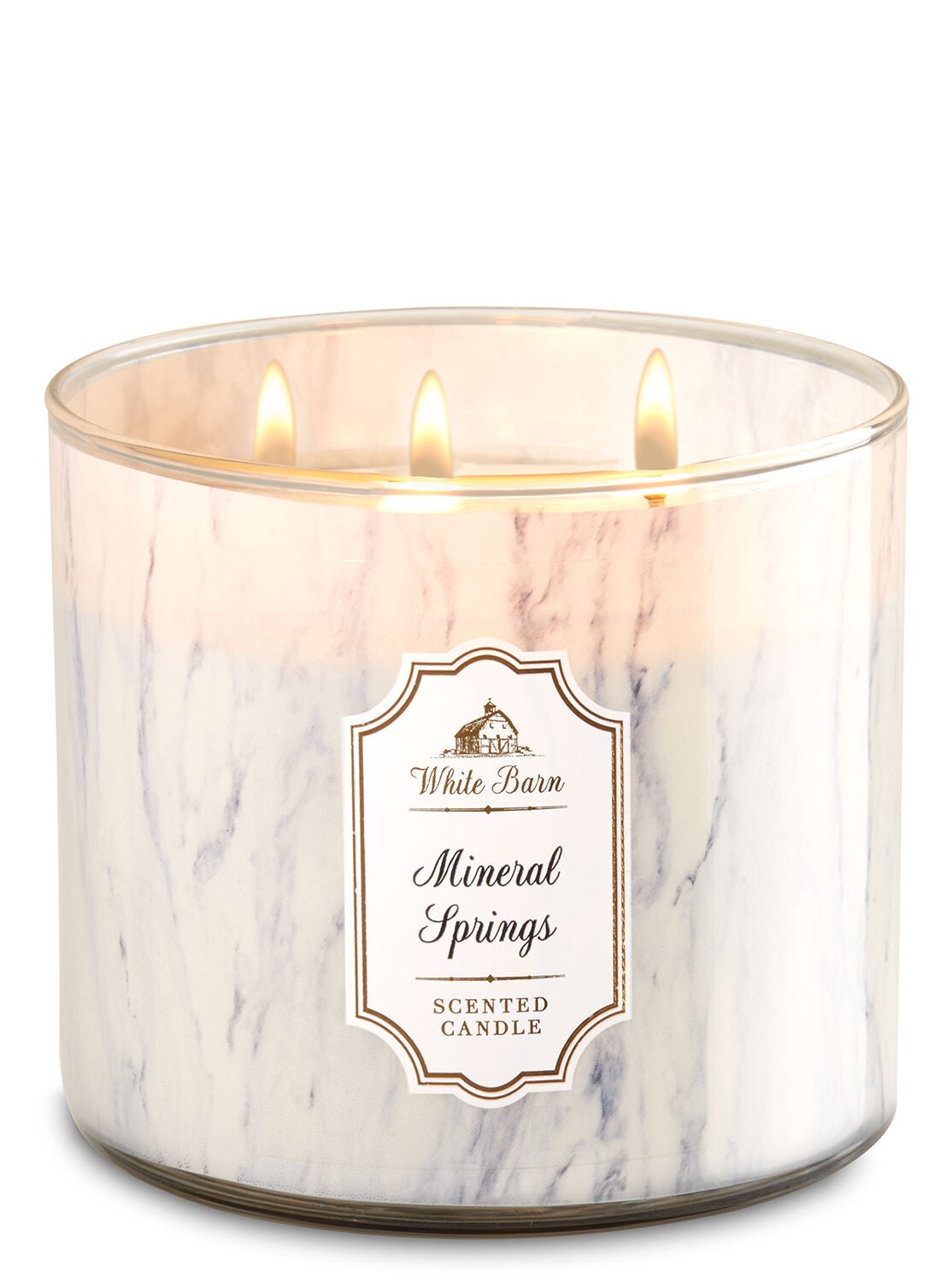 Mineral Springs 3-Wick Candle - Bath And Body Works