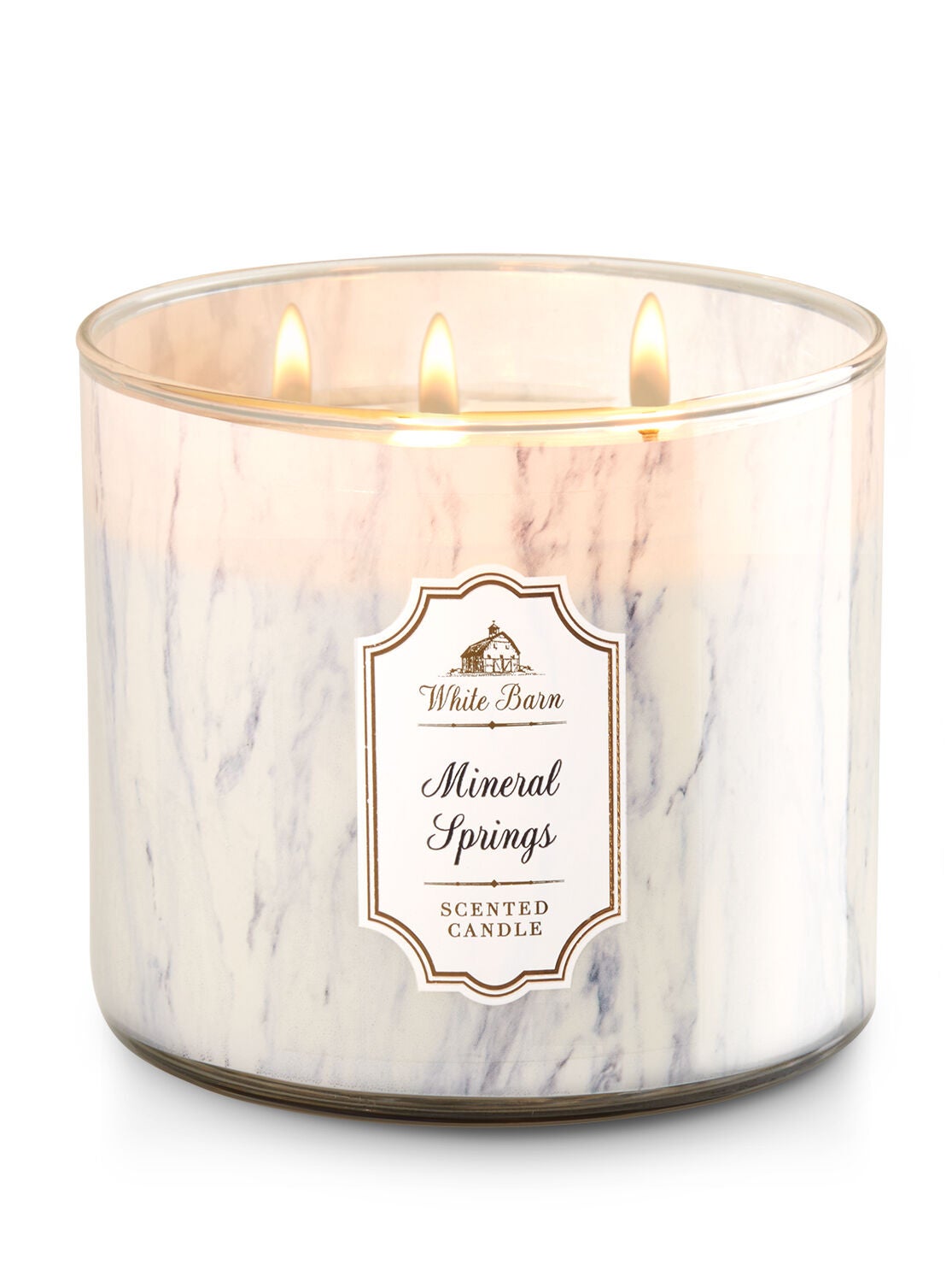 Mineral Springs 3-Wick Candle - Bath And Body Works