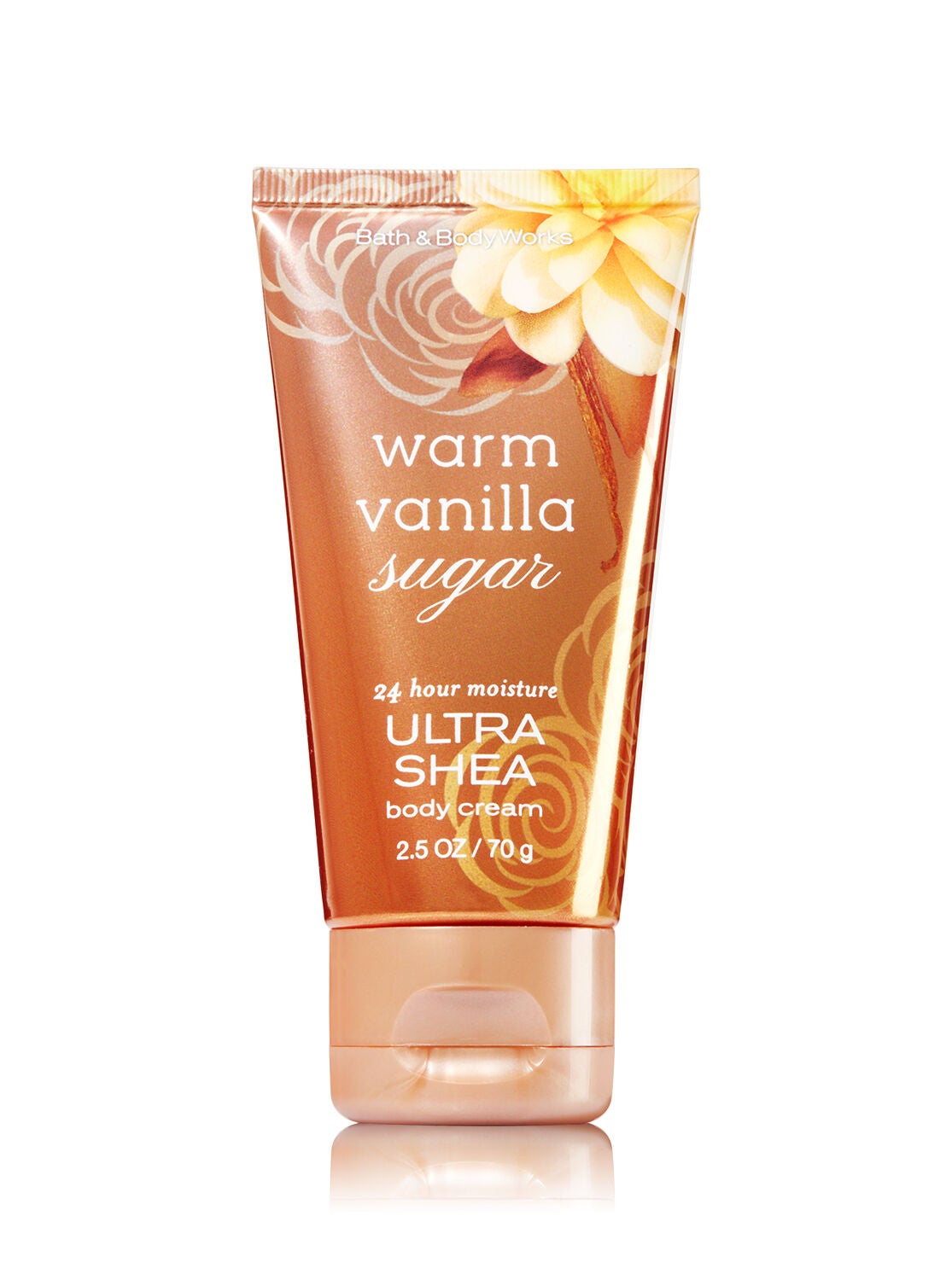 Signature Collection Warm Vanilla Sugar Travel Size Body Cream - Bath And Body Works
