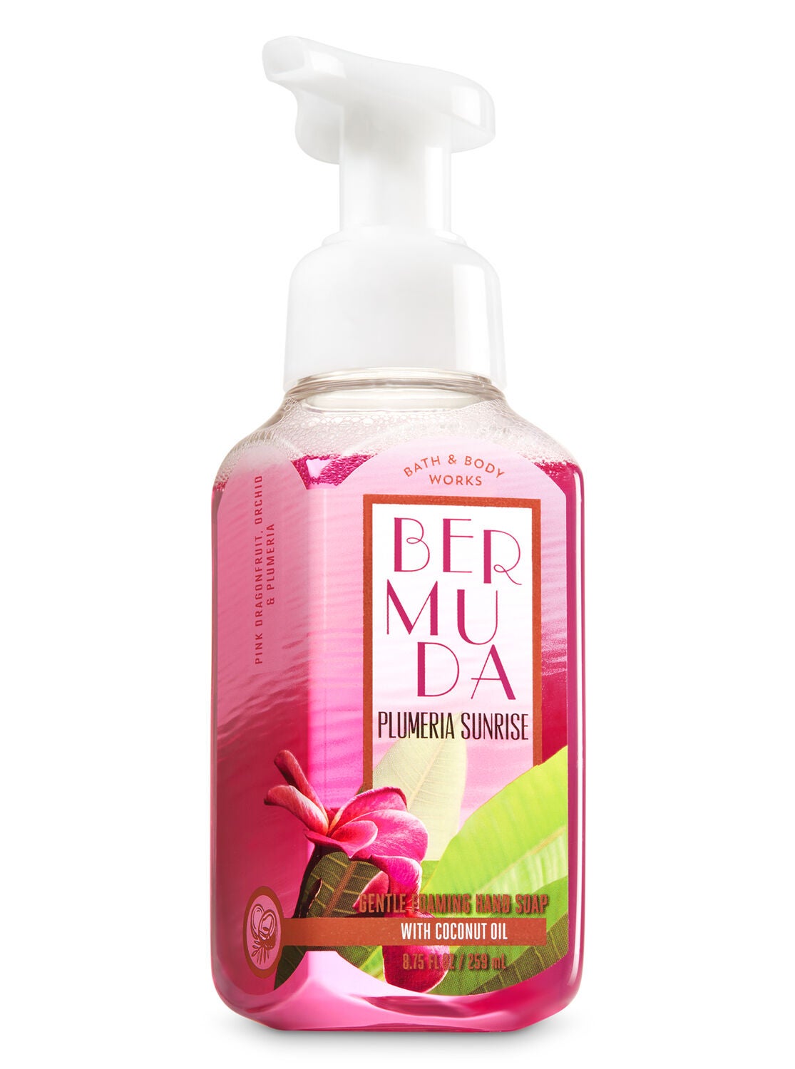 Bermuda Plumeria Sunrise Gentle Foaming Hand Soap - Bath And Body Works
