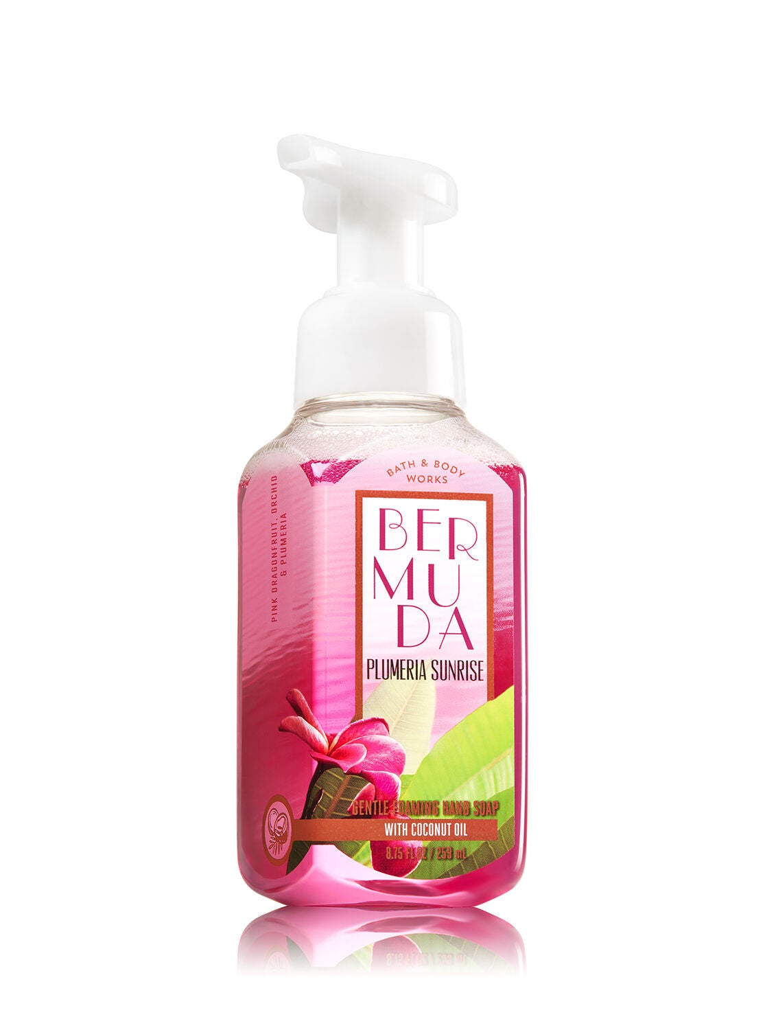 Bermuda Plumeria Sunrise Gentle Foaming Hand Soap - Bath And Body Works