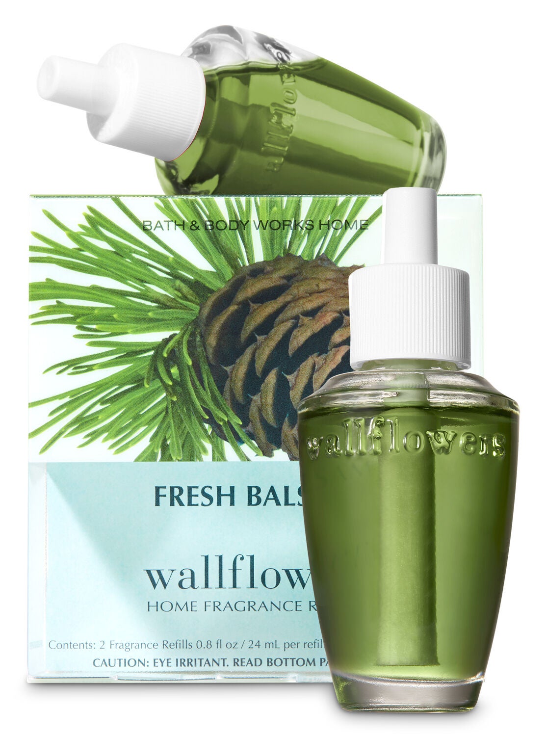 Fresh Balsam Wallflowers Refills, 2-Pack - Bath And Body Works