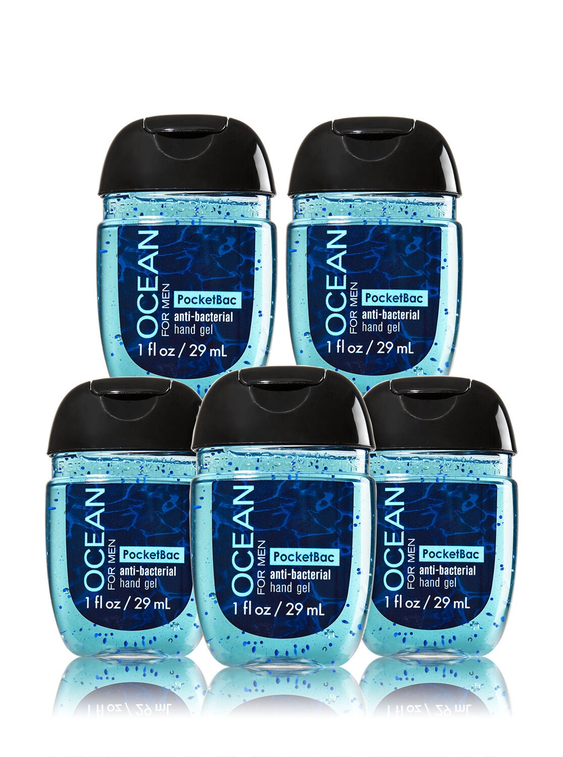 Ocean For Men 5-Pack PocketBac Sanitizers - Bath And Body Works