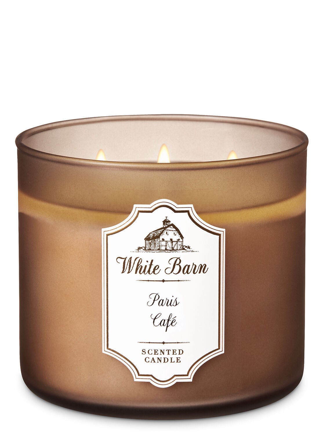 White Barn Paris Café 3-Wick Candle - Bath And Body Works