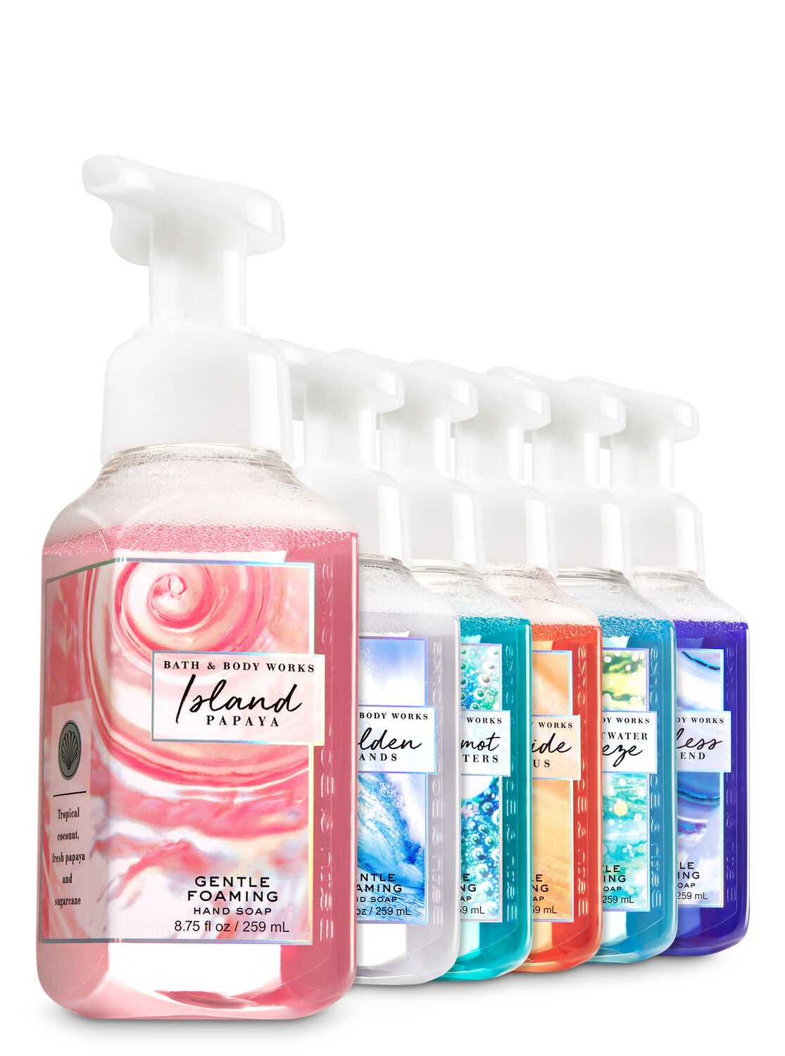 Shore Thing 6-Pack Gentle Foaming Hand Soap - Bath And Body Works