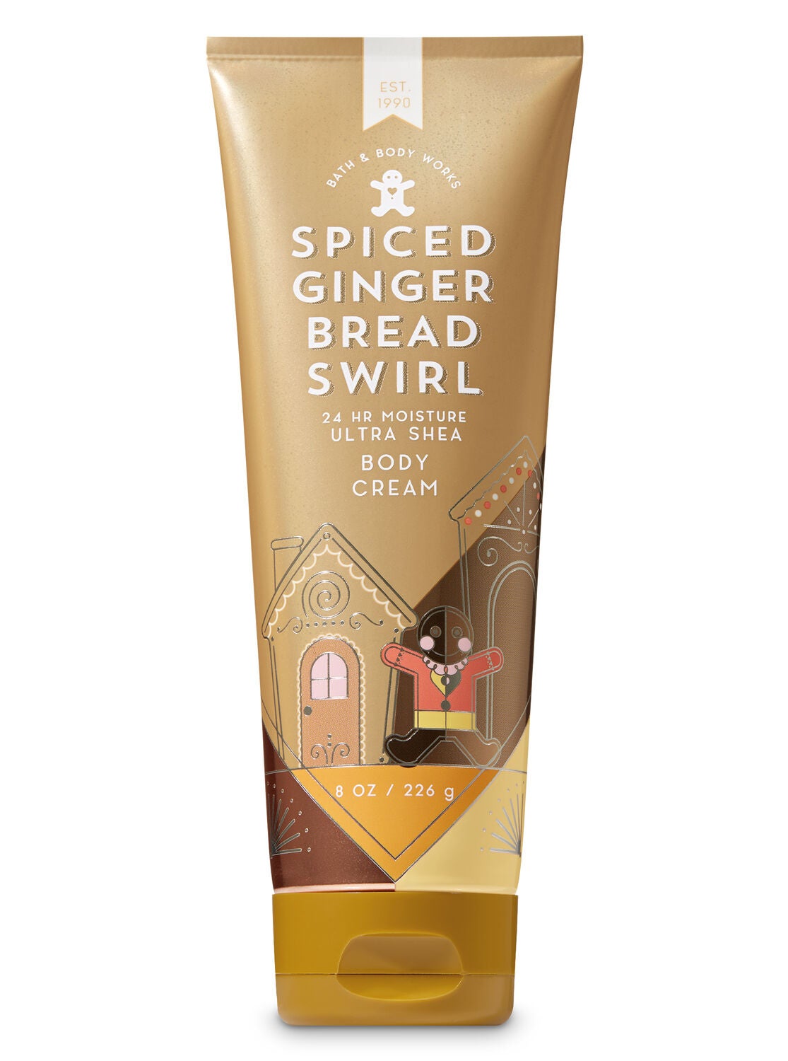 Signature Collection Spiced Gingerbread Swirl Ultra Shea Body Cream - Bath And Body Works