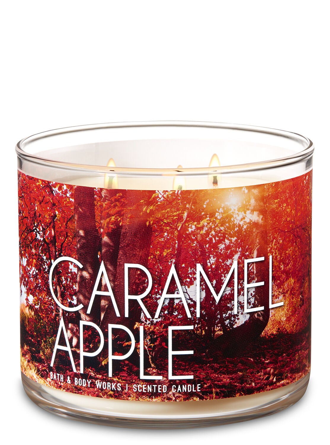Caramel Apple 3-Wick Candle - Bath And Body Works