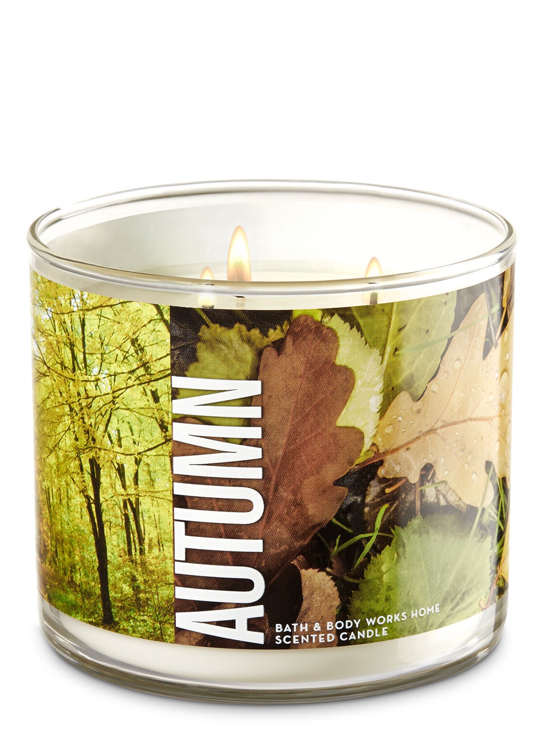 Autumn 3-Wick Candle - Bath And Body Works