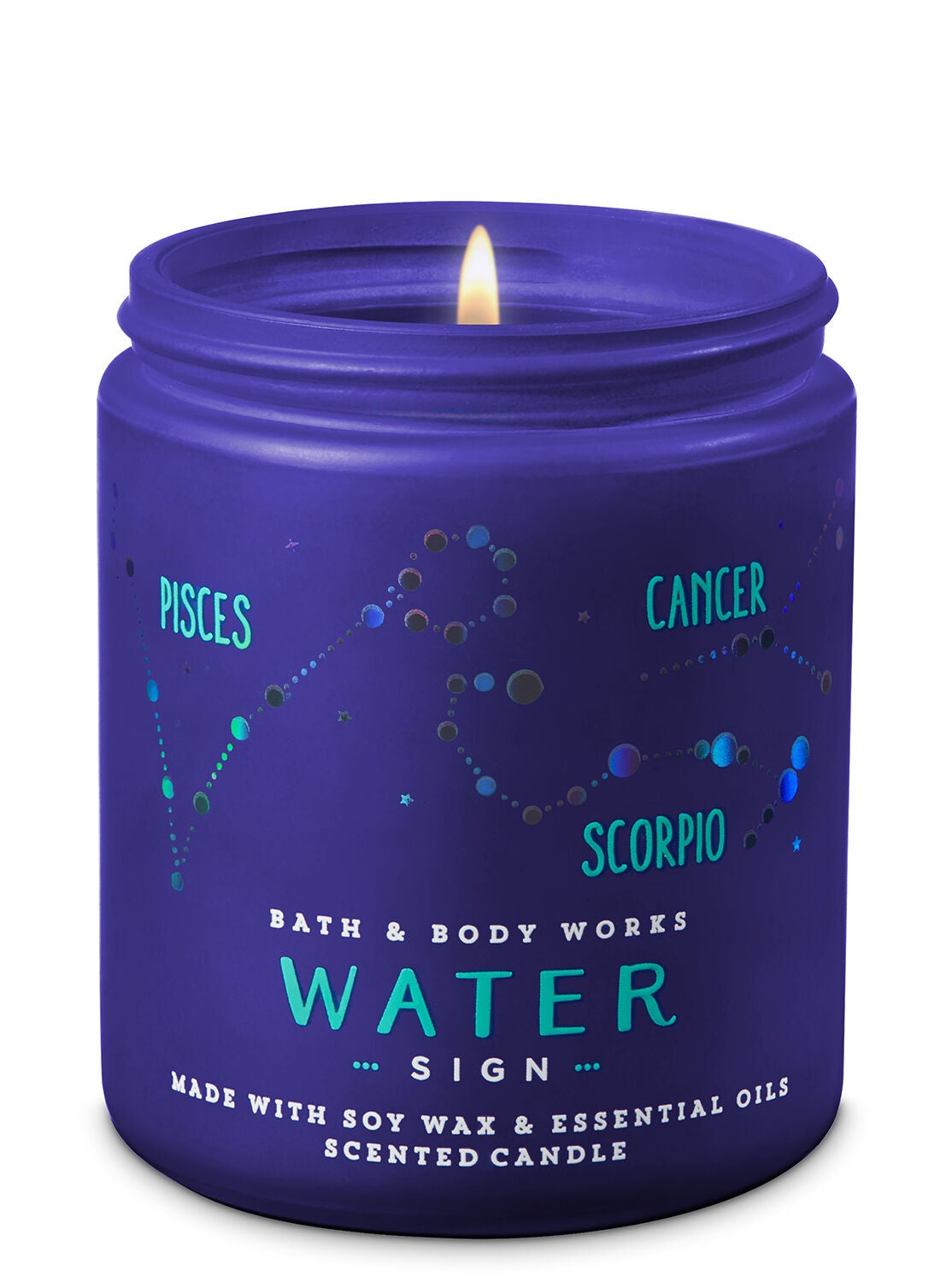 Ocean Mist & Pomelo Single Wick Candle - Bath And Body Works