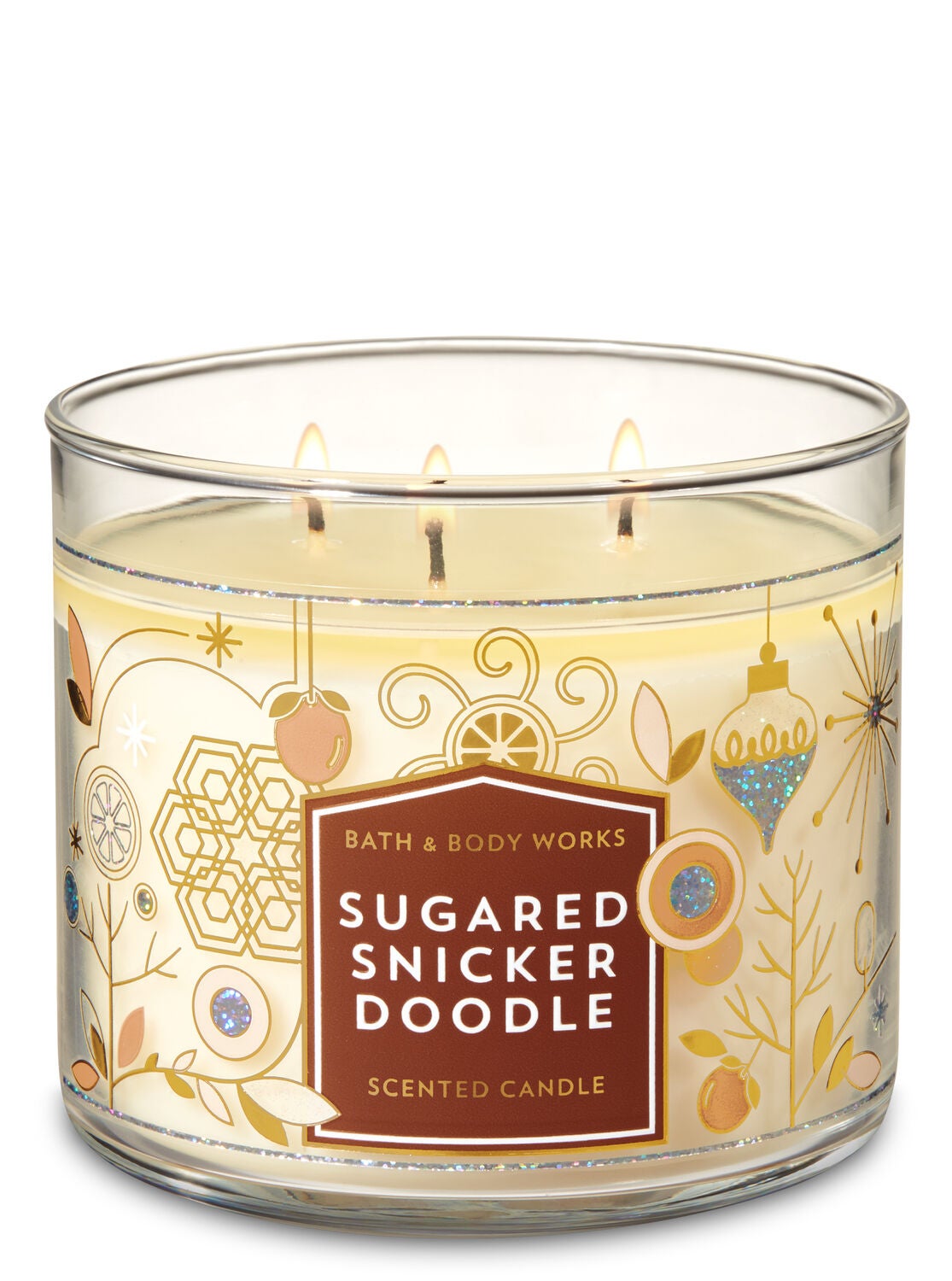 Sugared Snickerdoodle 3-Wick Candle - Bath And Body Works
