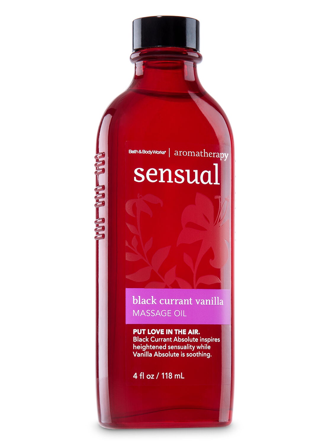 Aromatherapy Black Currant Vanilla Massage Oil - Bath And Body Works