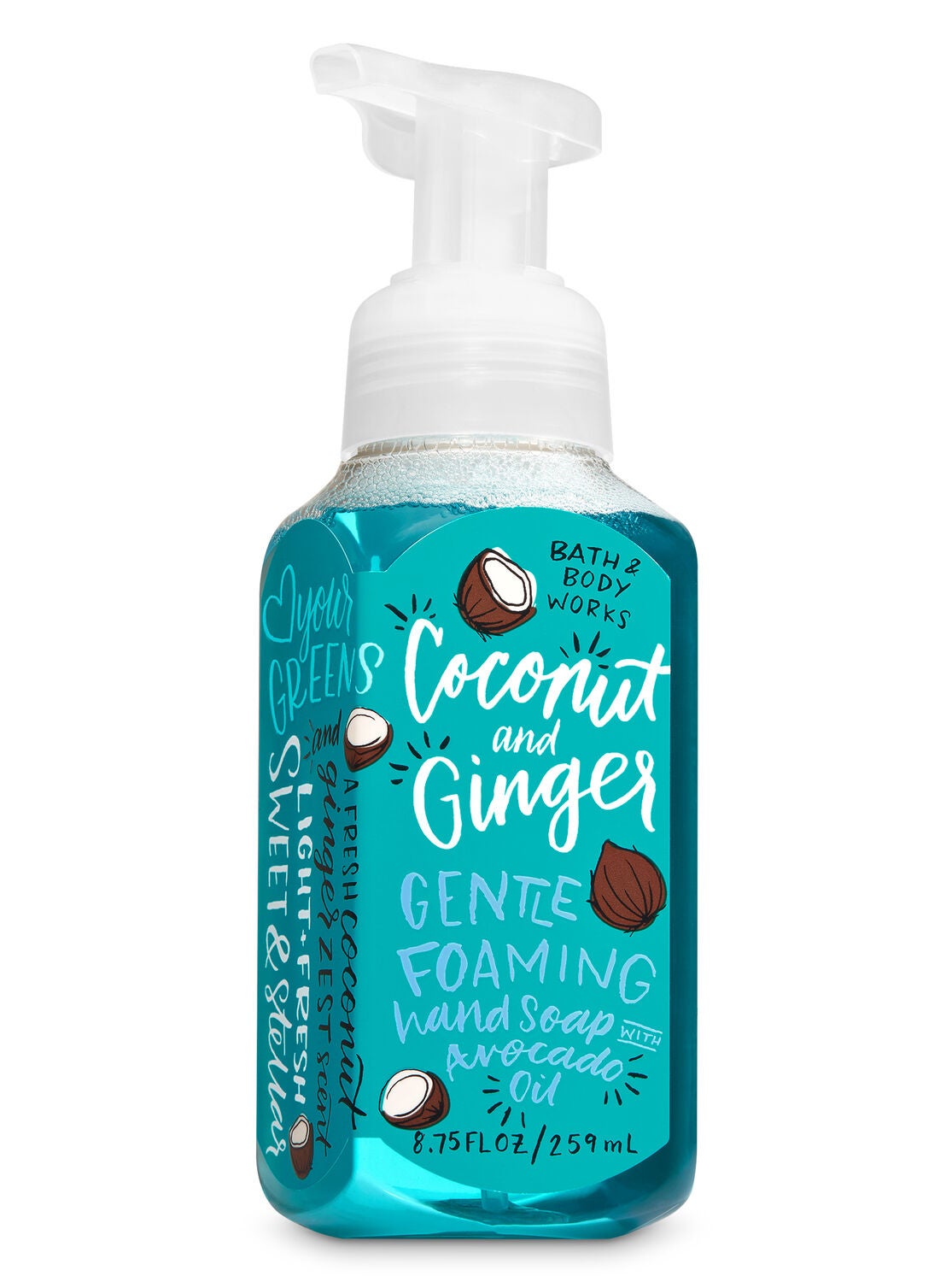 Coconut & Ginger Gentle Foaming Hand Soap - Bath And Body Works