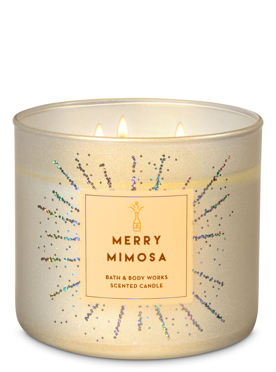 Merry Mimosa 3-Wick Candle - Bath And Body Works