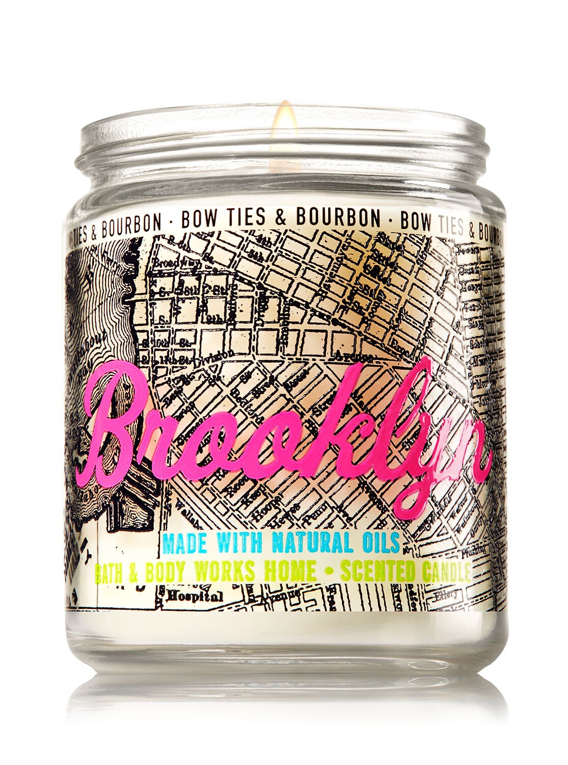 Bow Ties & Bourbon Medium Candle - Bath And Body Works
