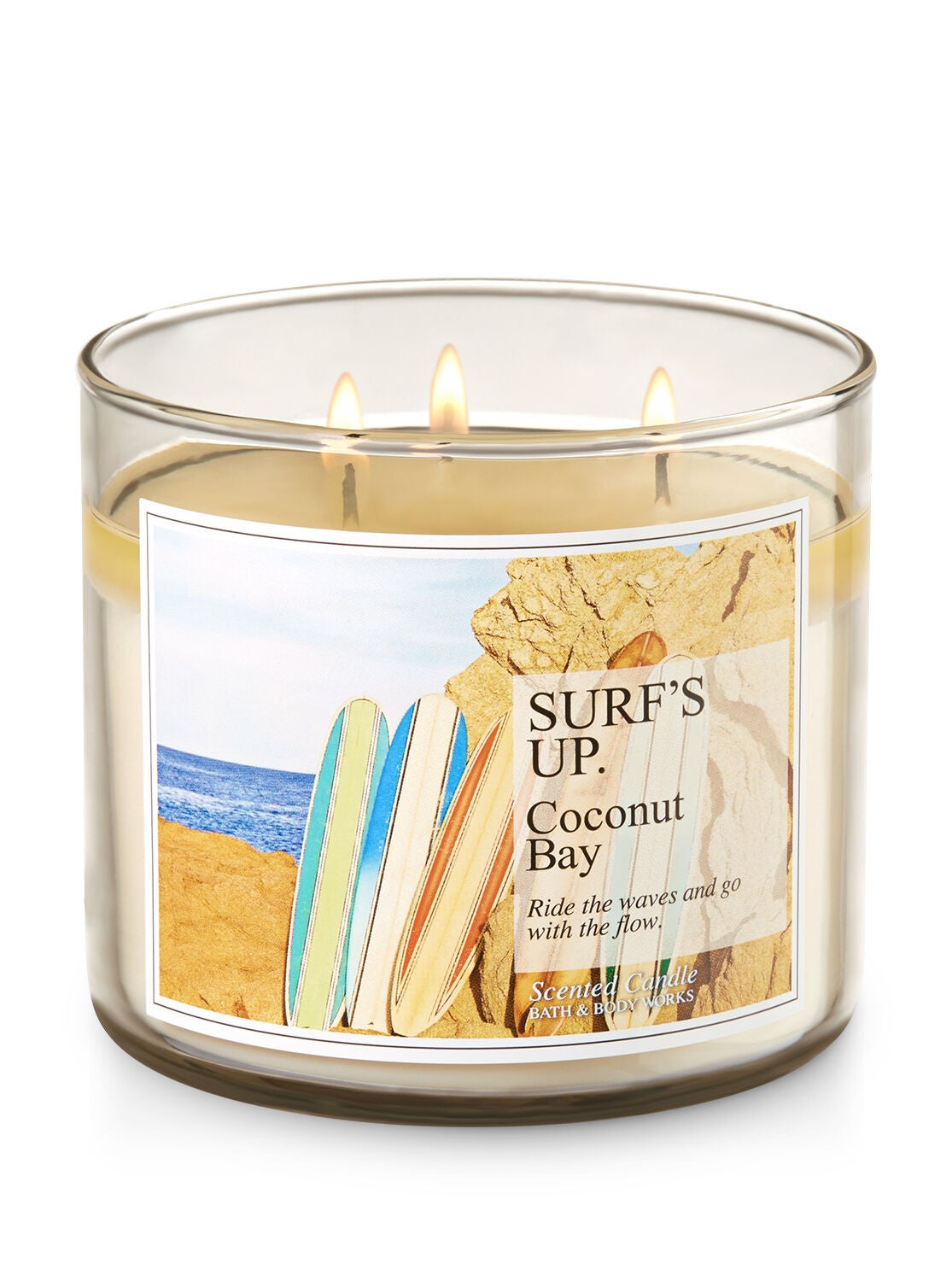 Surf's Up - Coconut Bay 3-Wick Candle - Bath And Body Works