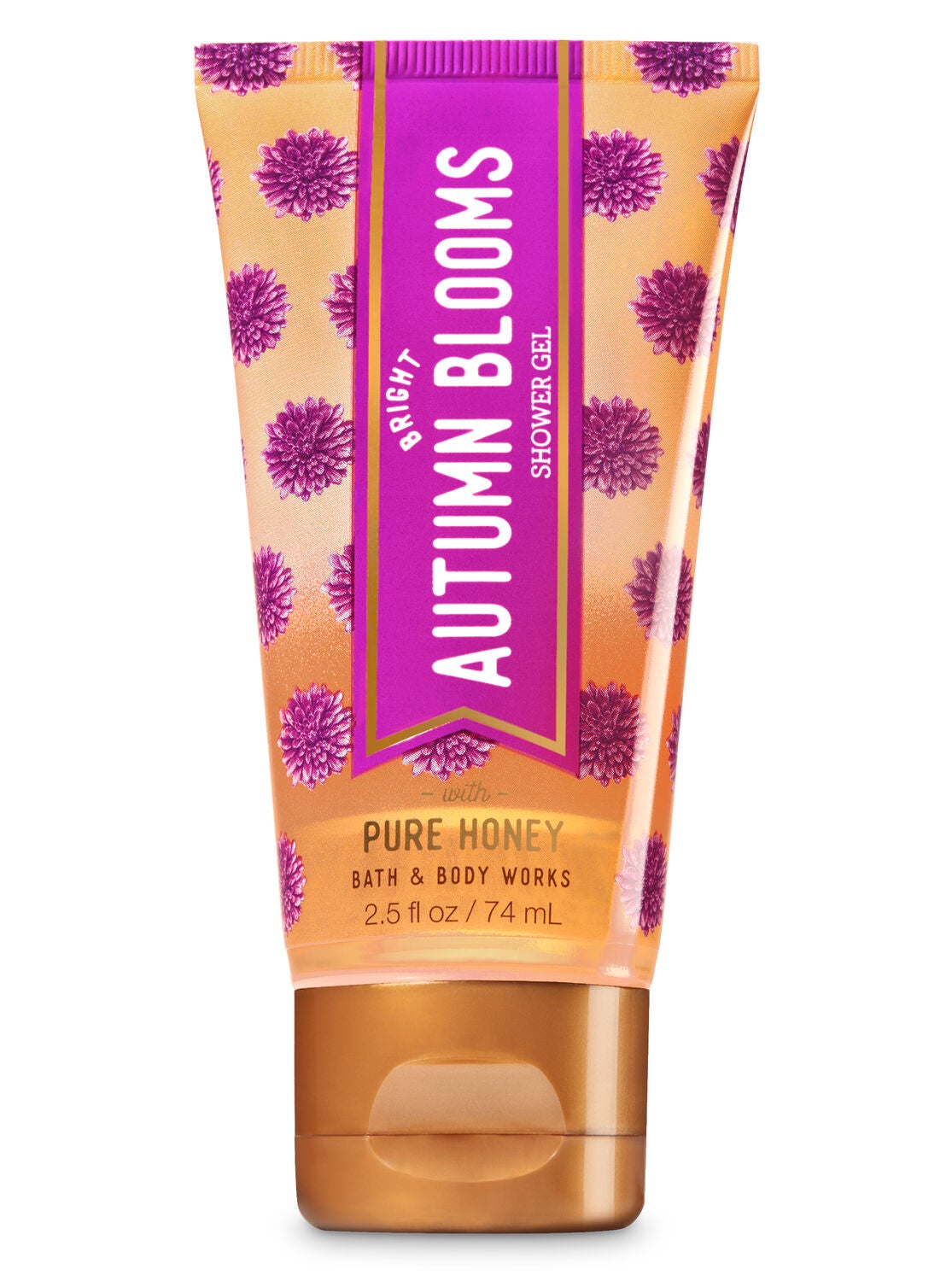 Signature Collection Bright Autumn Blooms Travel Size Shower Gel - Bath And Body Works
