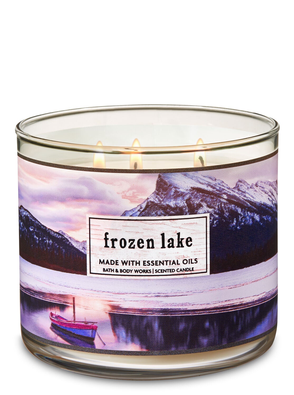 Frozen Lake 3-Wick Candle - Bath And Body Works