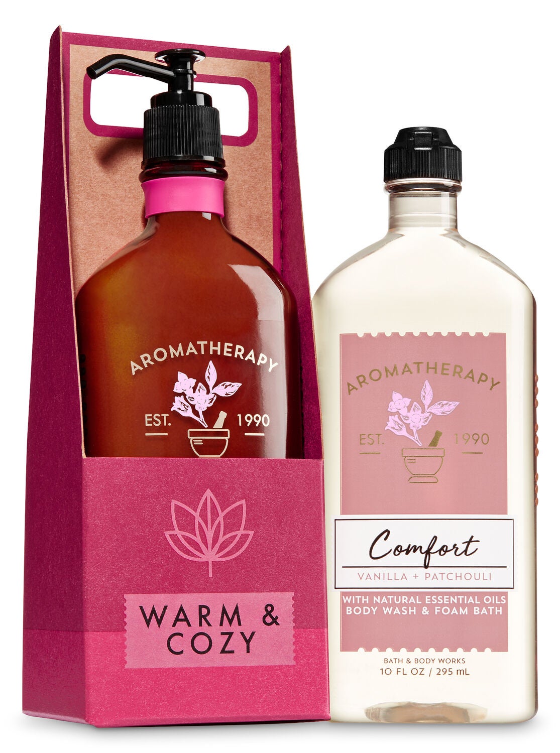 Aromatherapy Comfort - Vanilla & Patchouli Warm & Cozy Gift Set - Bath And Body Works
