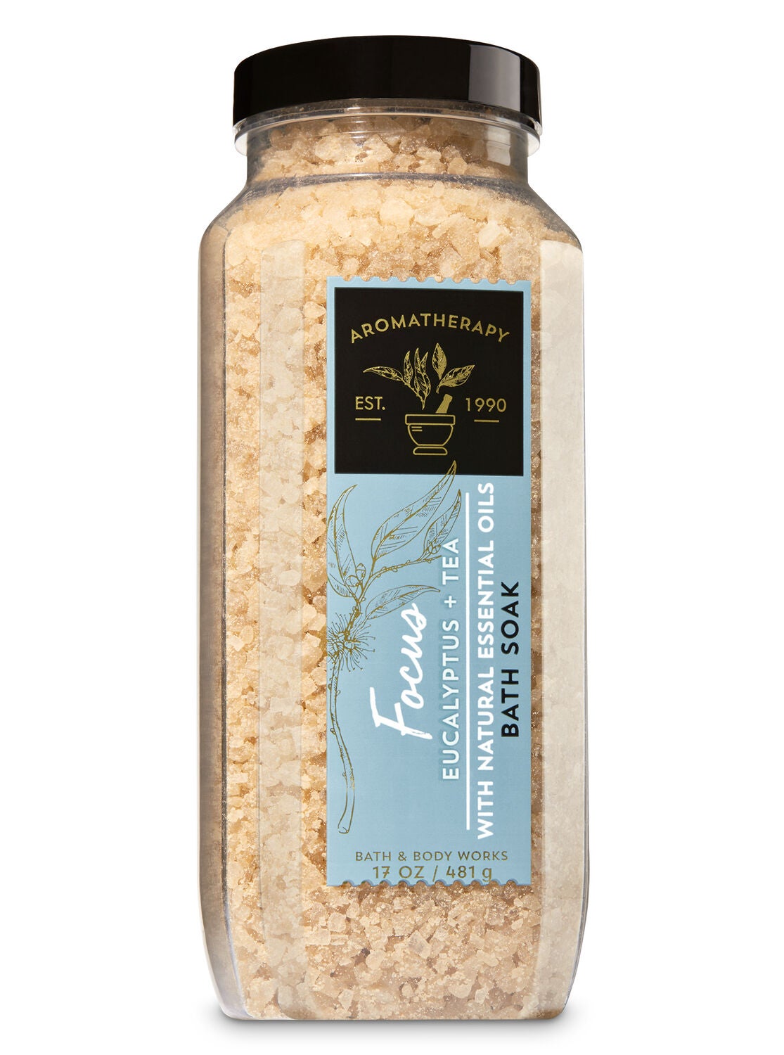 Aromatherapy Focus - Eucalyptus & Tea Bath Soak - Bath And Body Works